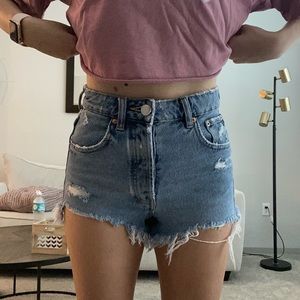 Zara High Waist Shorts